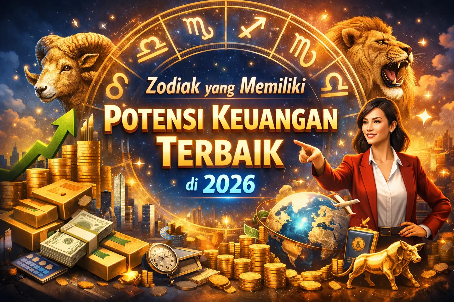 Tahun Emas? Ini Ramalan Keuangan Zodiak 2026