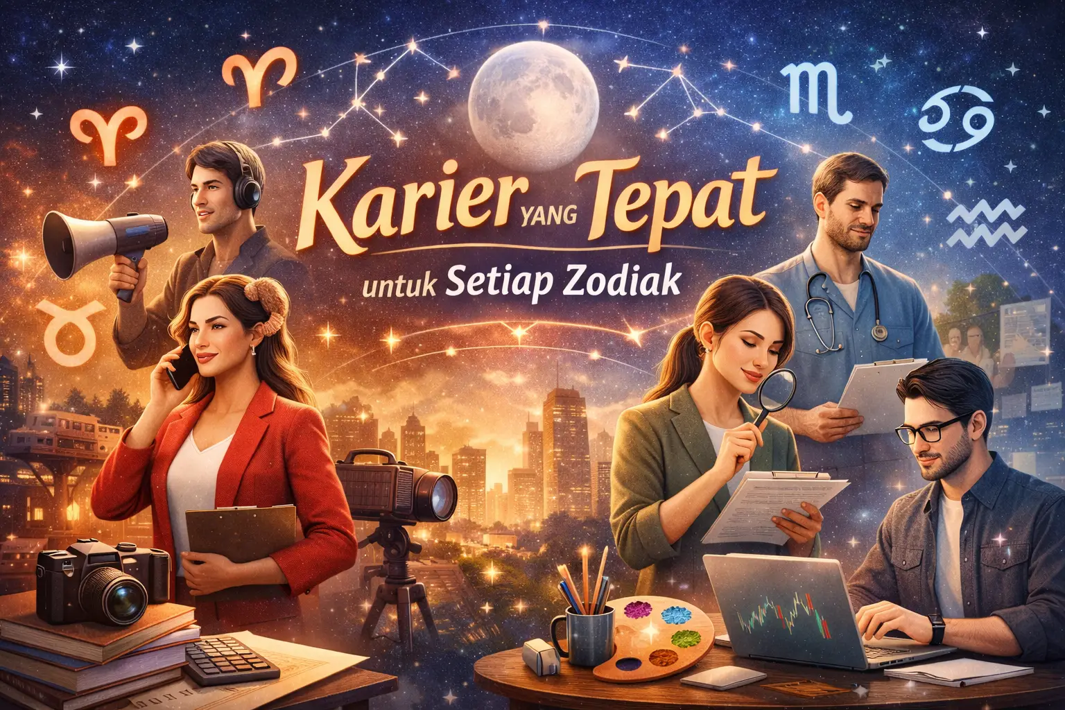 Karier yang Tepat untuk Setiap Zodiak | Ramalan Zodiak untuk Karier