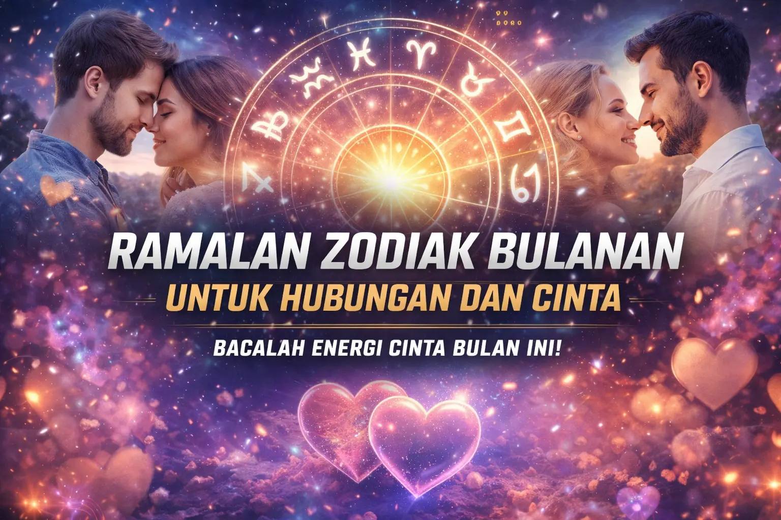 Ramalan Zodiak Bulanan untuk Hubungan dan Cinta