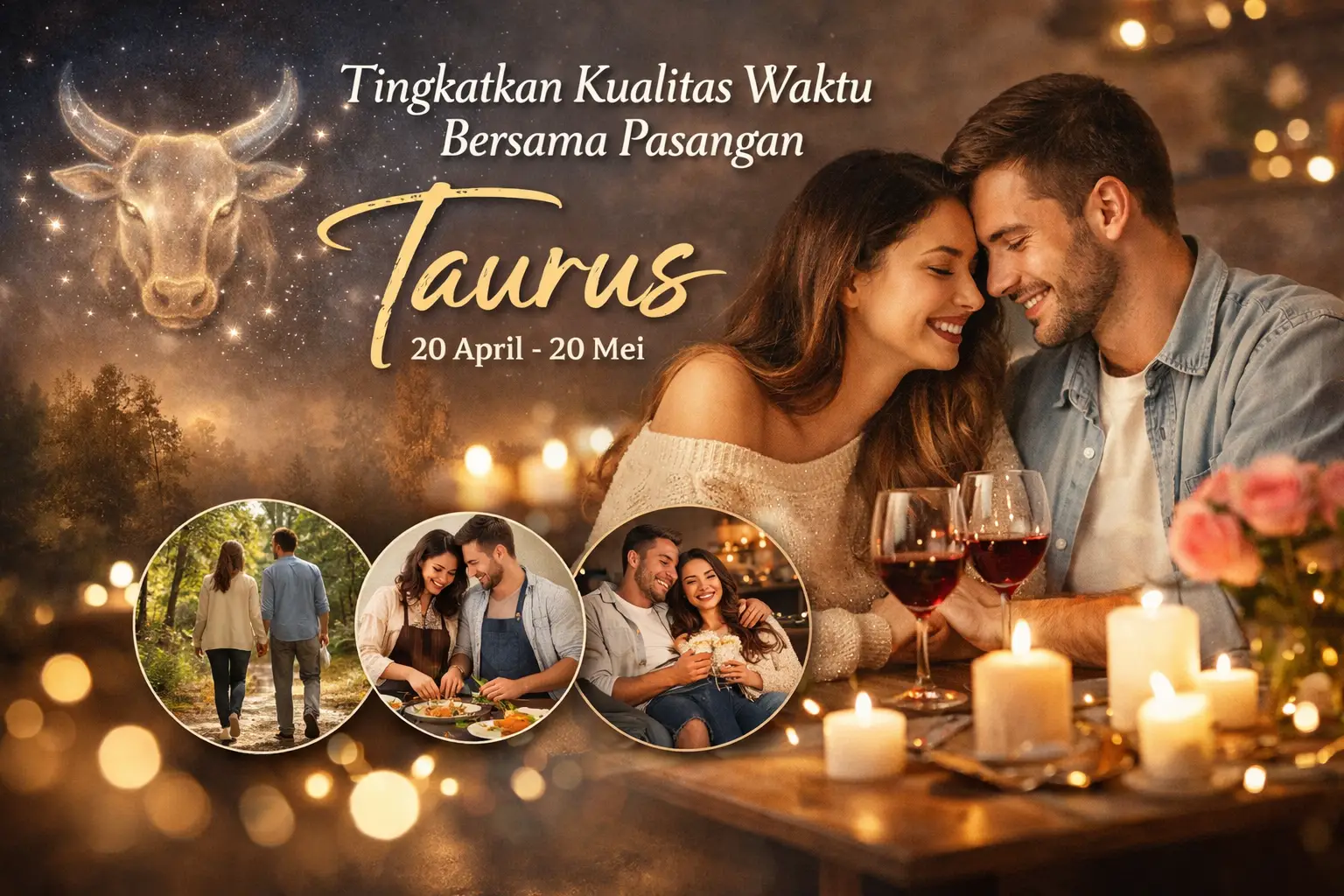 Cara Perkuat Hubungan Taurus: Tingkatkan Kualitas Waktu Bersama Pasangan