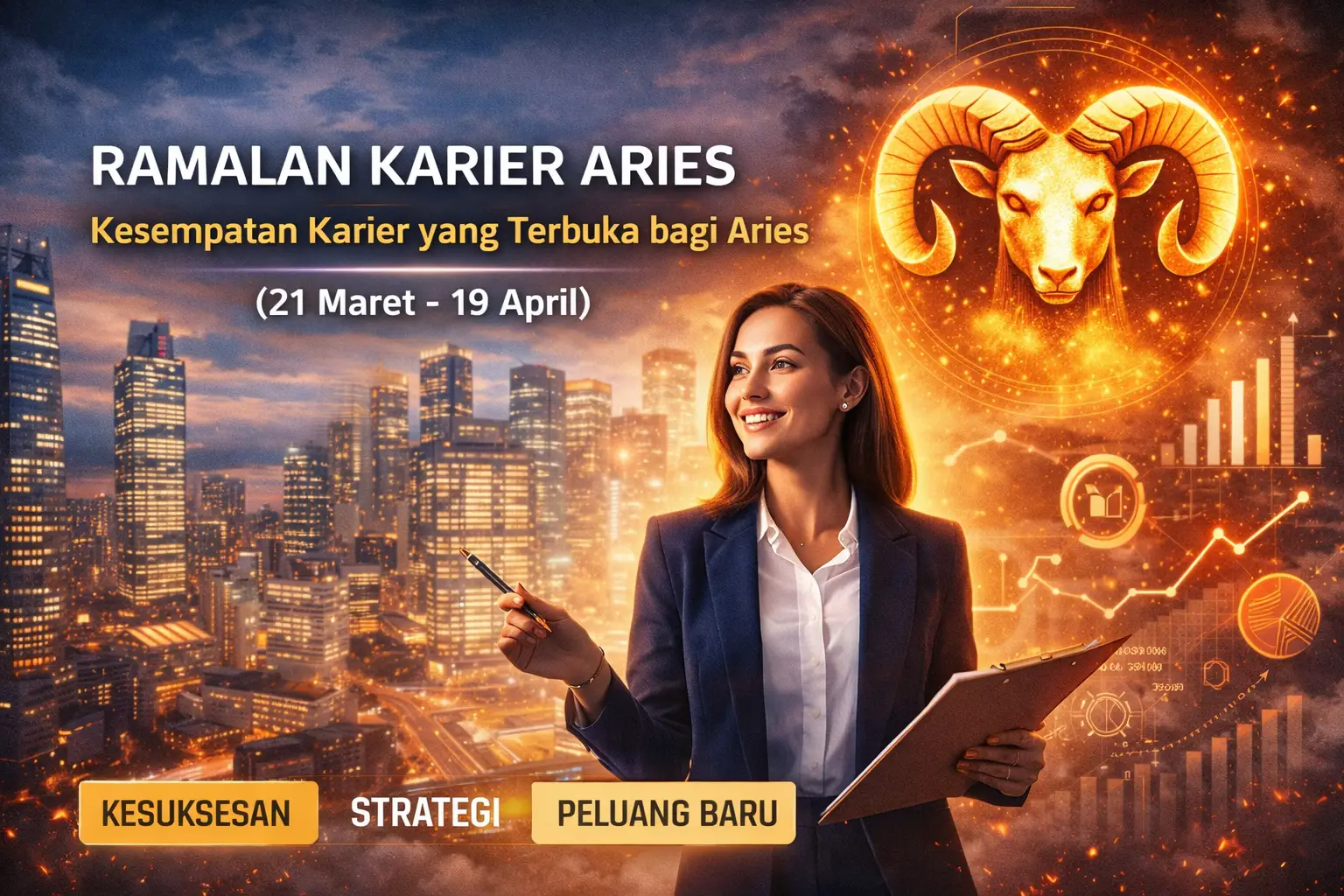 Ramalan Karier Aries: Kesempatan Karier yang Terbuka bagi Aries