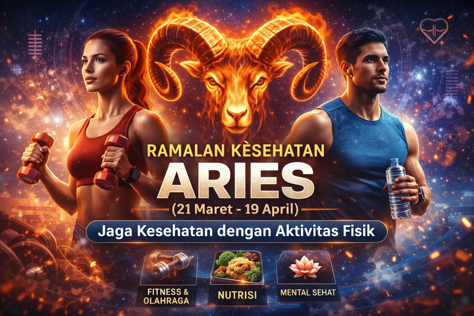 Aries (21 Maret – 19 April): Tips Kesehatan & Aktivitas Fisik