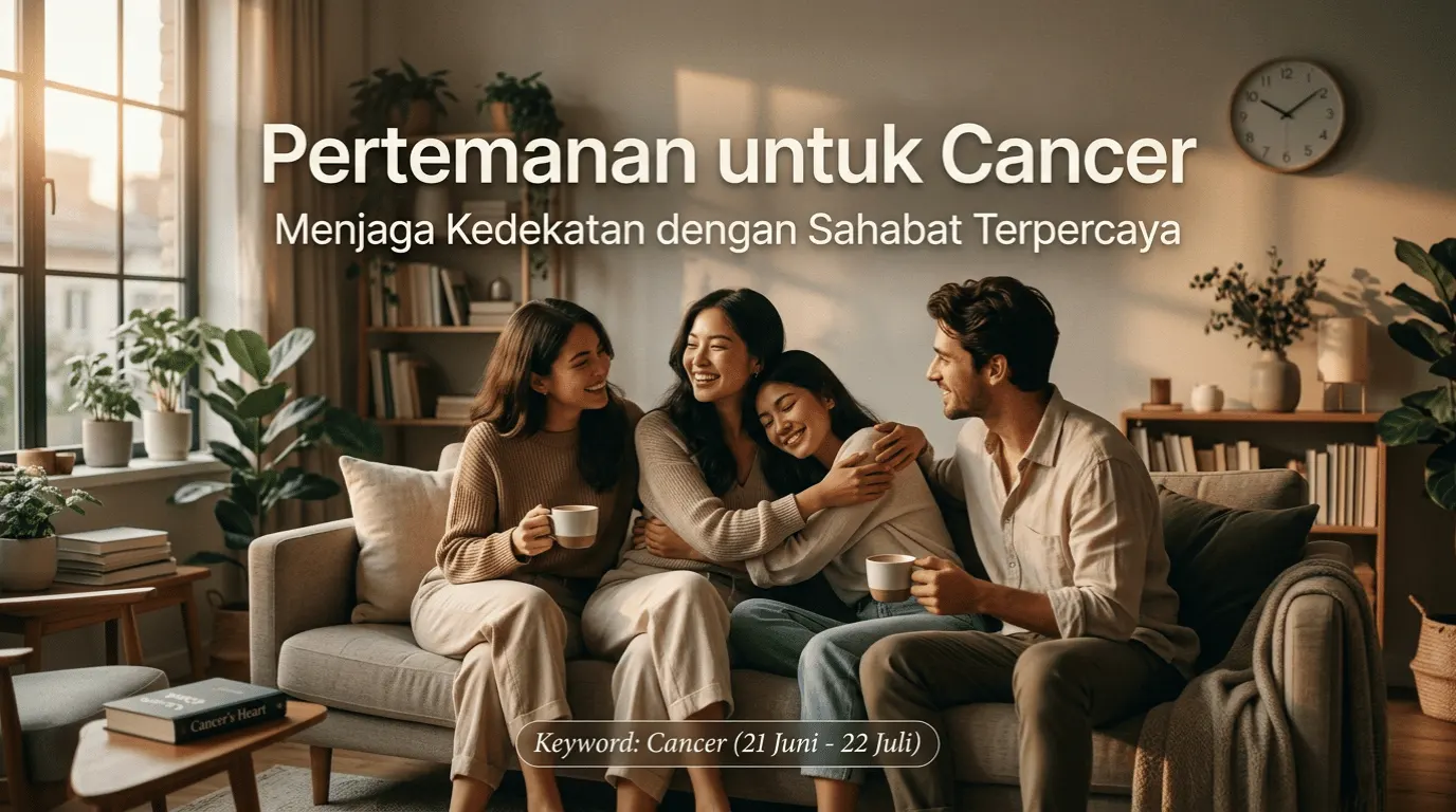 Pertemanan untuk Cancer: Menjaga Kedekatan dengan Teman-teman Terpercaya