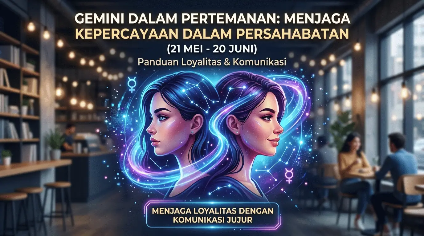 Gemini dalam Pertemanan: Menjaga Kepercayaan dalam Persahabatan