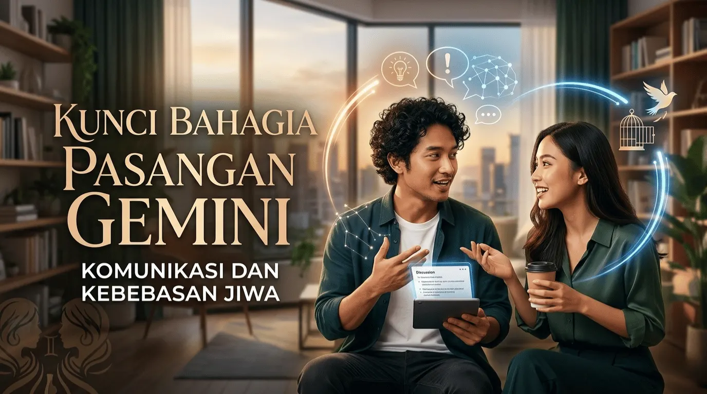 Kunci Bahagia Pasangan Gemini: Komunikasi dan Kebebasan Jiwa