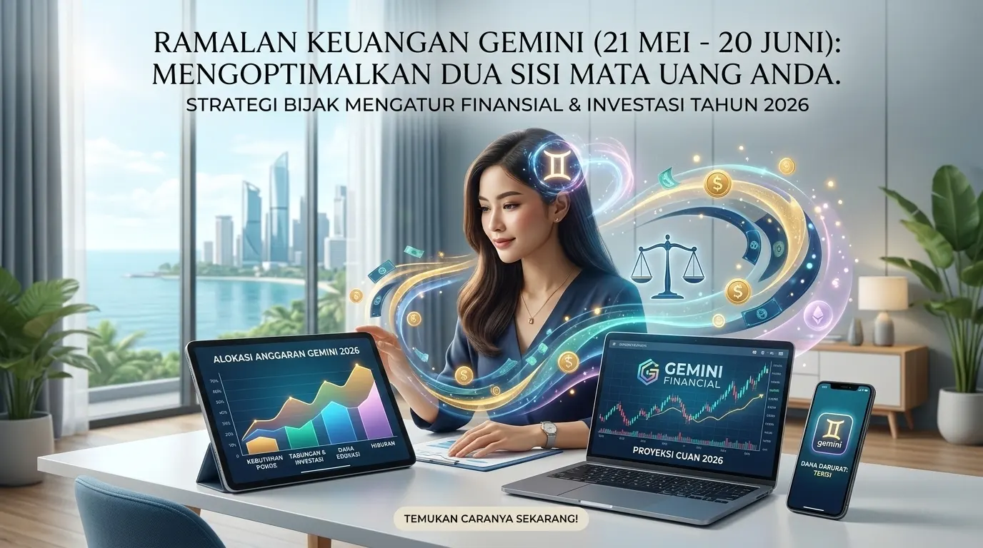 Ramalan Keuangan Gemini: Cara Bijak Mengatur Finansial Tahun 2026