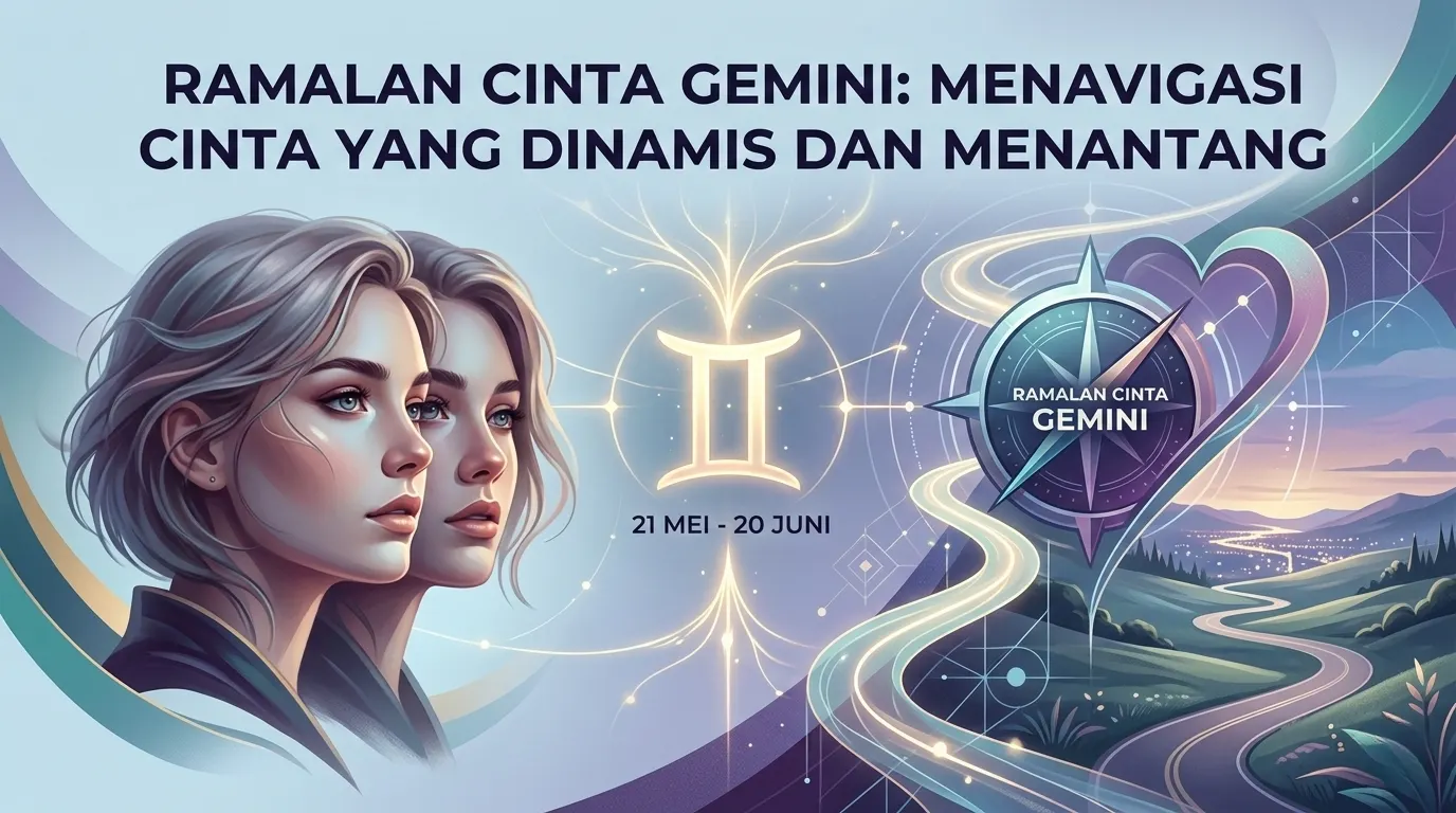 Ramalan Cinta Gemini: Menavigasi Hubungan Dinamis dan Menantang