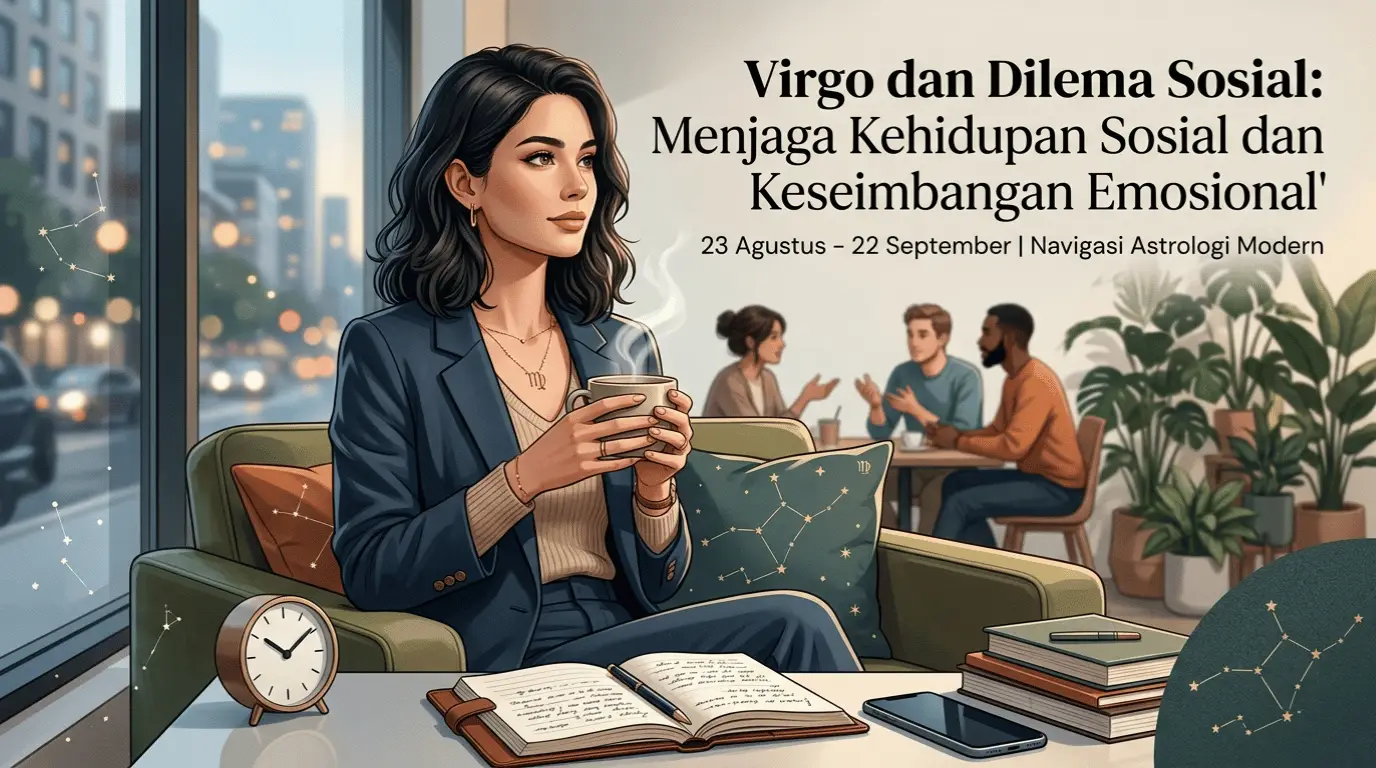 Virgo dan Dilema Sosial: Menjaga Kehidupan Sosial dan Keseimbangan Emosional