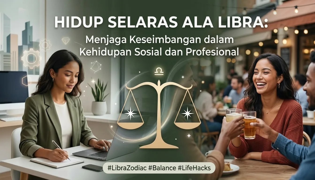 Hidup Selaras ala Libra: Menjaga Keseimbangan dalam Kehidupan Sosial dan Profesional