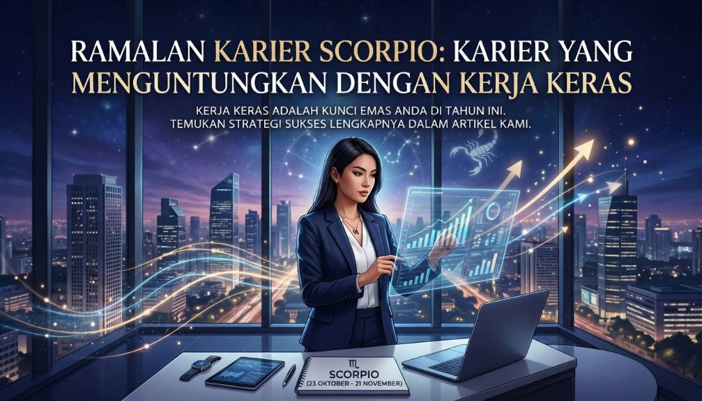 Ramalan Karier Scorpio: Karier yang Menguntungkan dengan Kerja Keras