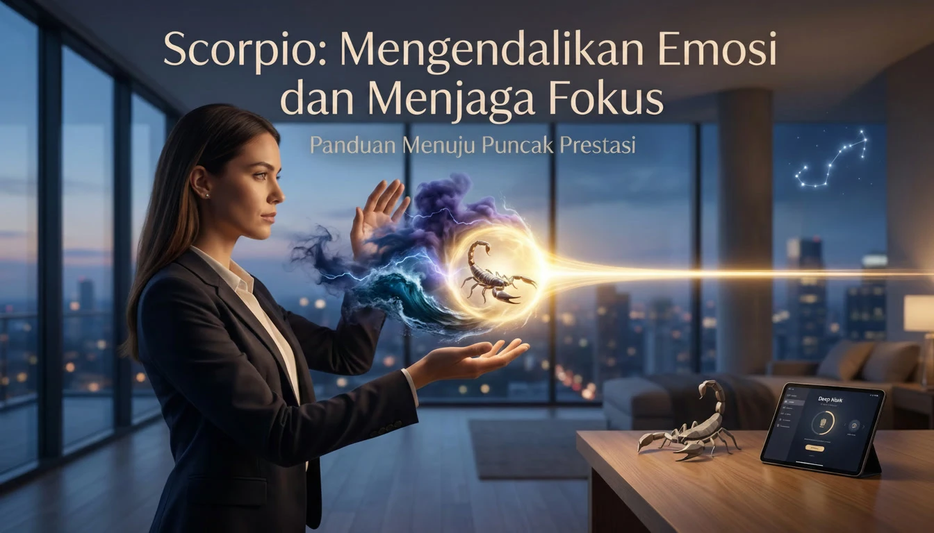 Scorpio: Mengendalikan Emosi dan Menjaga Fokus