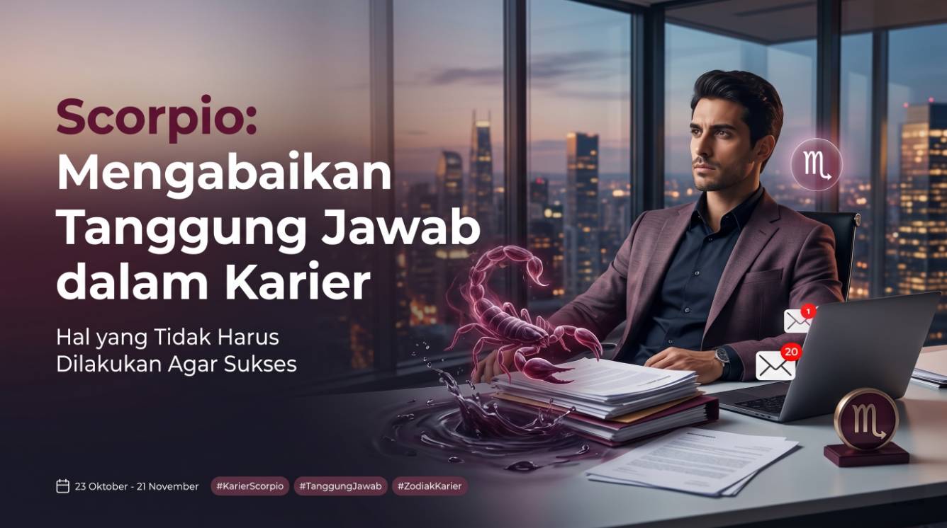 Scorpio: Mengabaikan Tanggung Jawab dalam Karier