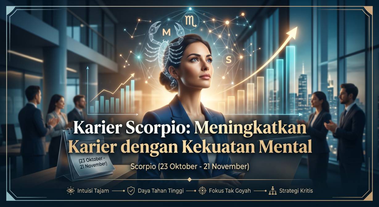 Karier Scorpio: Meningkatkan Karier dengan Kekuatan Mental