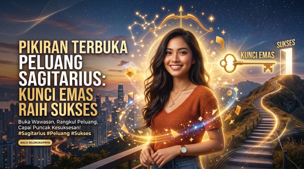 Pikiran Terbuka Peluang Sagitarius: Kunci Emas Raih Sukses