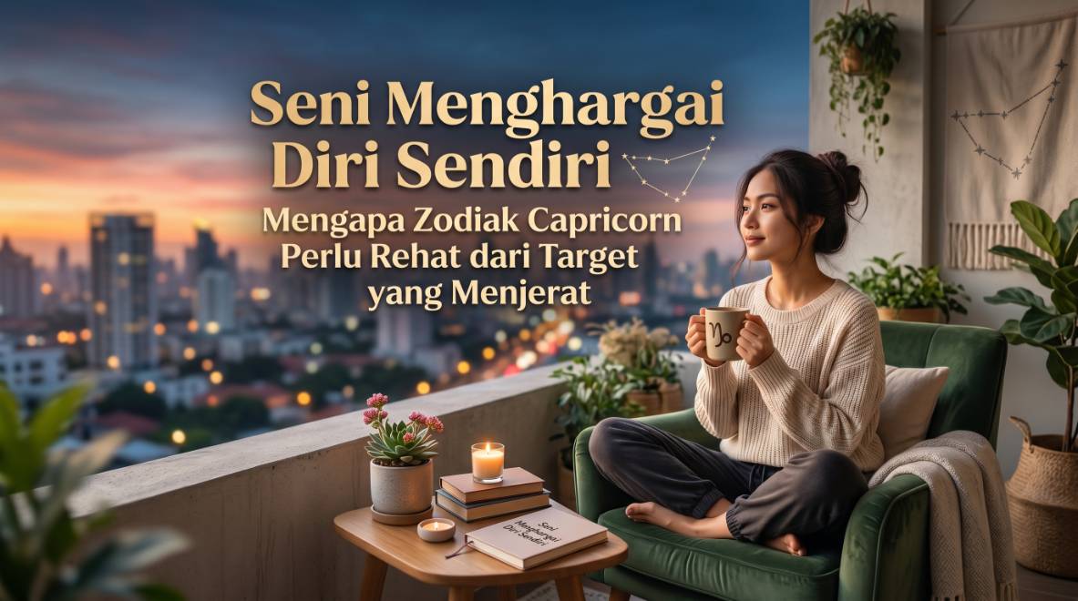Seni Menghargai Diri Sendiri: Mengapa Zodiak Capricorn Perlu Rehat dari Target yang Menjerat