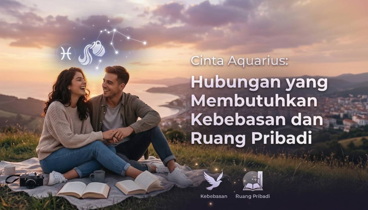 Cinta Aquarius: Hubungan yang Membutuhkan Kebebasan dan Ruang Pribadi