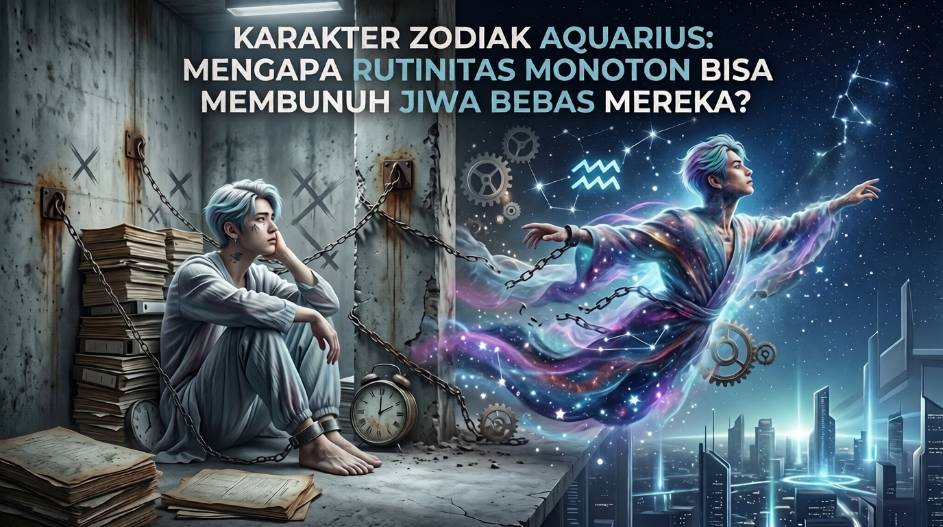 Karakter Zodiak Aquarius: Mengapa Rutinitas Monoton Bisa Membunuh Jiwa Bebas Mereka?