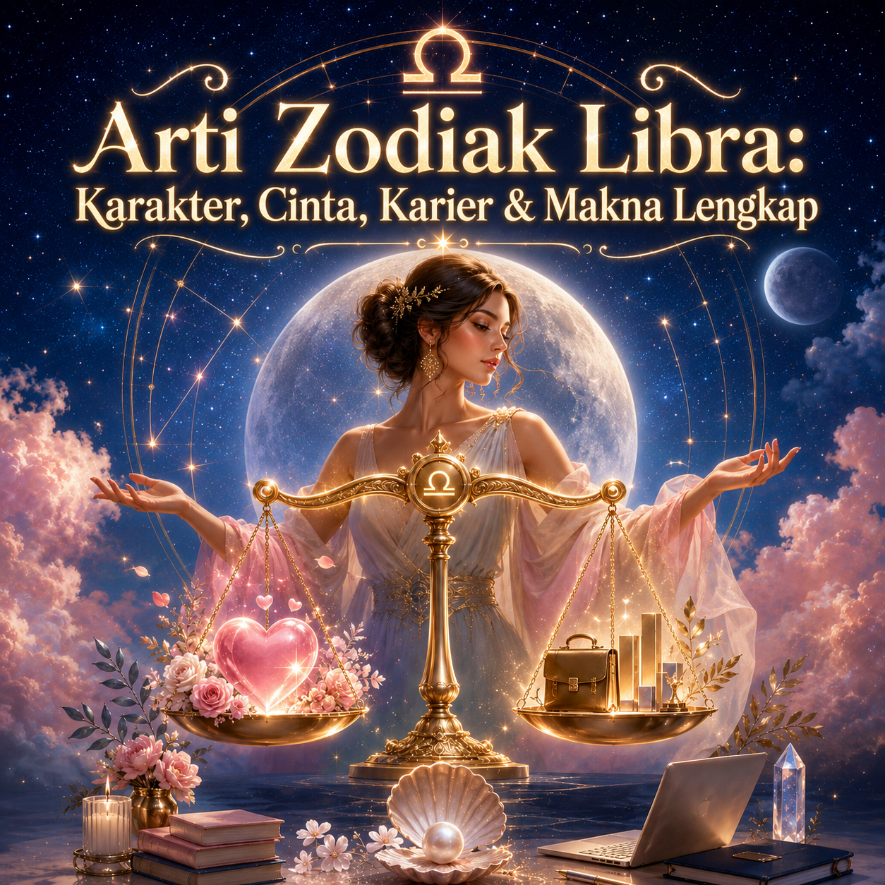 Arti Zodiak Libra: Karakter, Cinta, Karier & Makna Lengkap