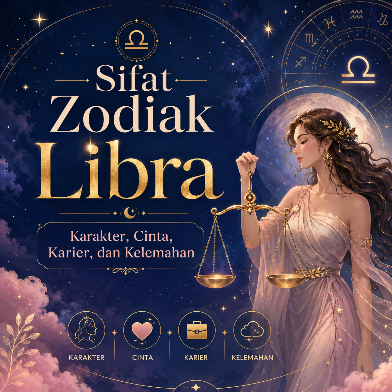 Sifat Zodiak Libra: Karakter, Cinta, Karier, dan Kelemahan