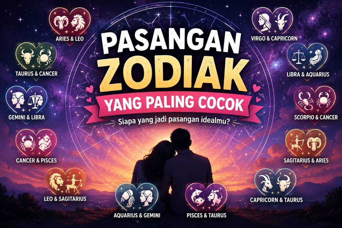 Pasangan Zodiak yang Paling Cocok, Benarkah Bisa Langgeng?