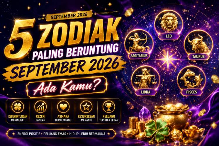 5 Zodiak Paling Beruntung September 2026, Ada Kamu?