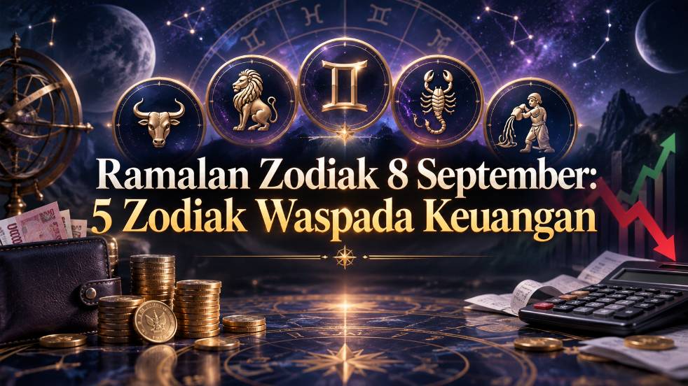 Ramalan Zodiak 8 September: 5 Zodiak Waspada Keuangan