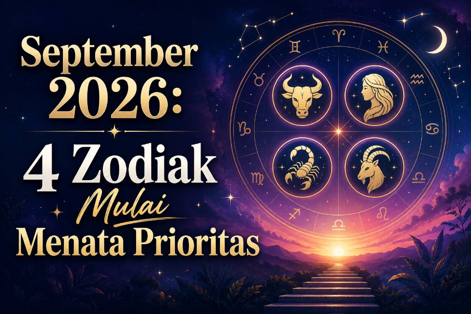 September 2026: 4 Zodiak Mulai Menata Prioritas